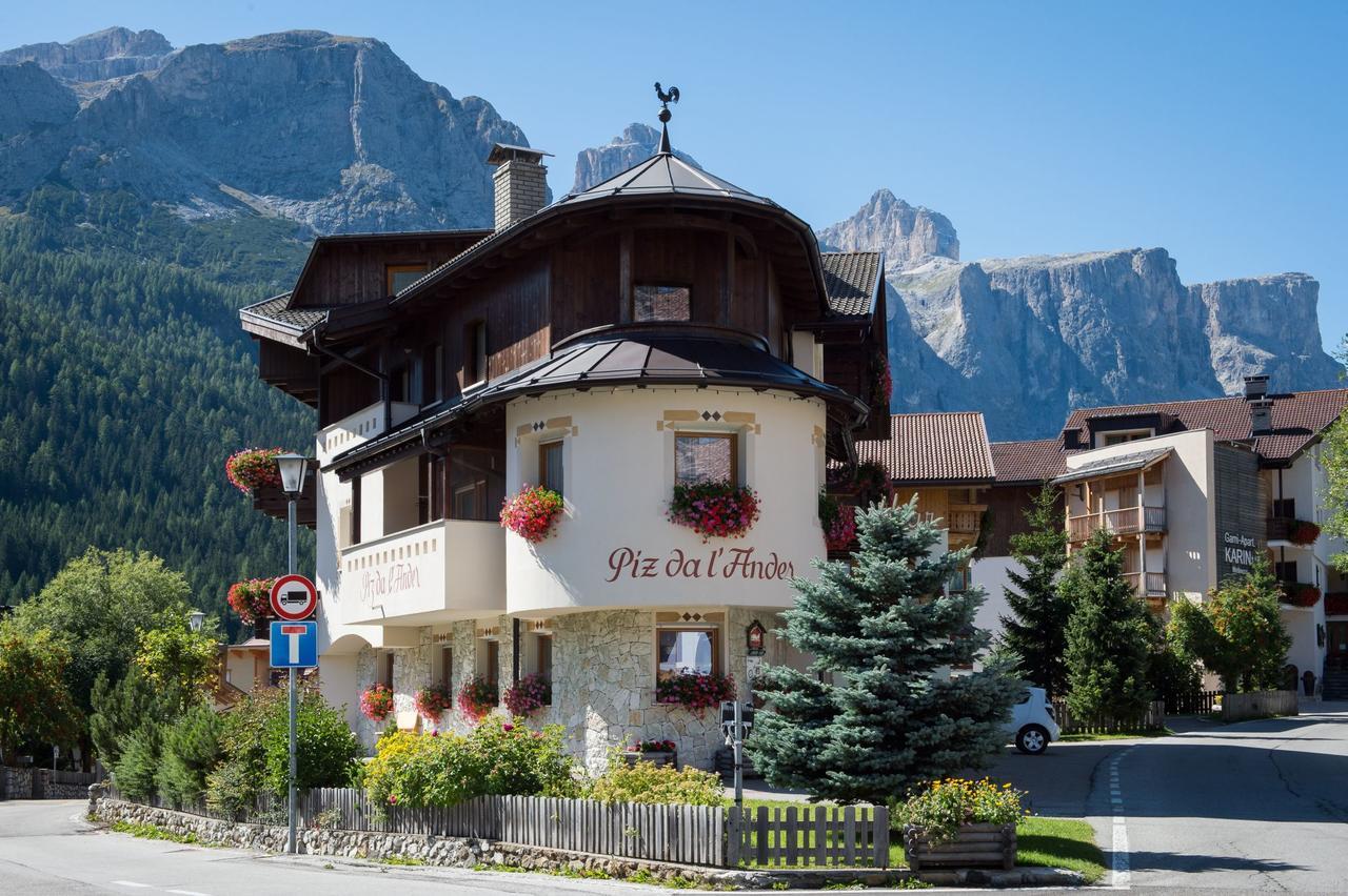 Hotel Garni Piz Da L'Ander Corvara In Badia Exterior foto